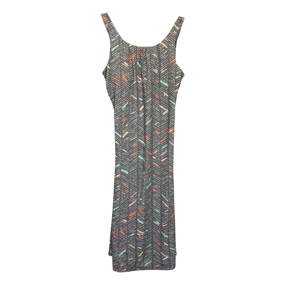Prana Skypath Chalkboard Sketch Sleeveless Athletic Dress - size Small